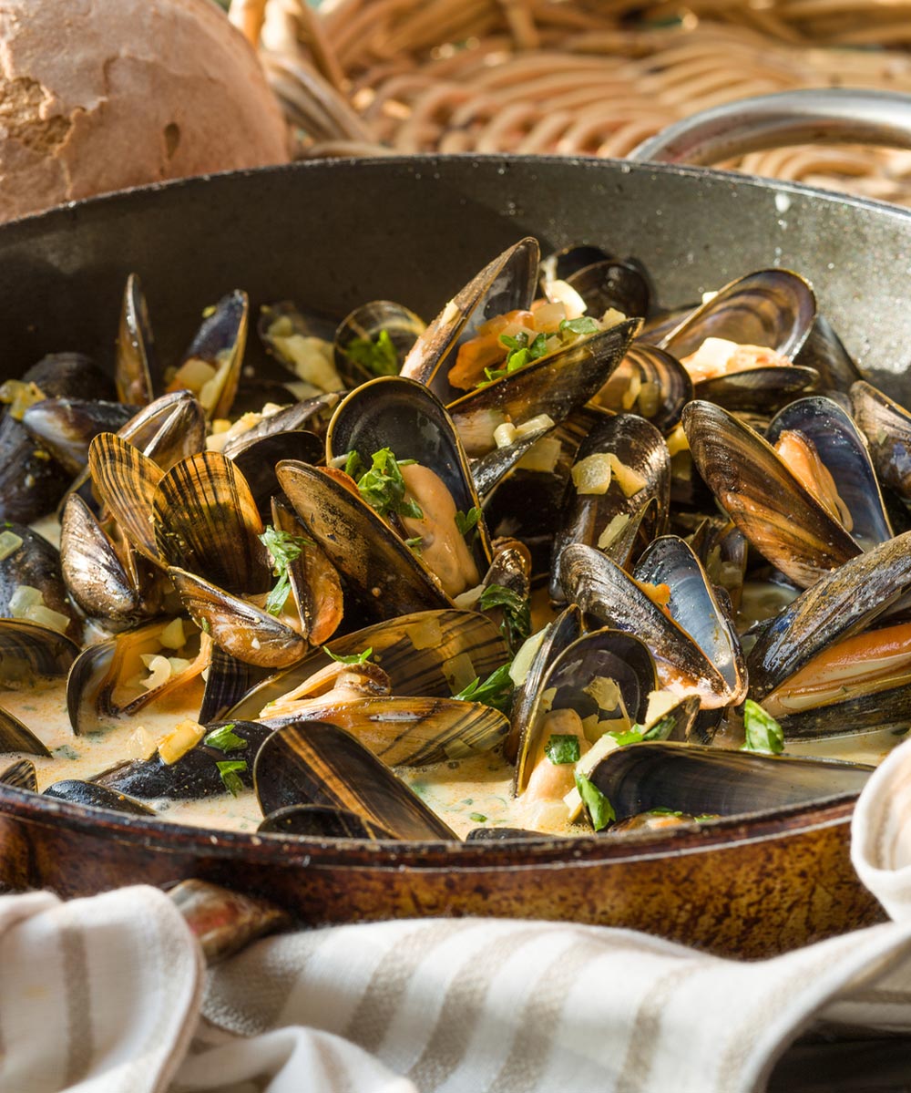 Curry Mussels